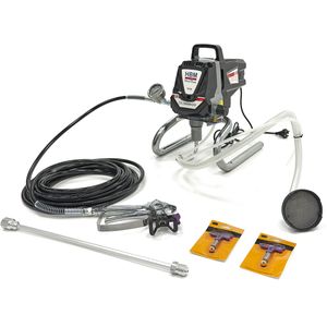 HBM Hochdruck-Airless-Sprühgerät Farbsprühgerät Wandsprühgerät-Set 1010 Watt