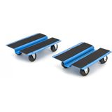 Verplaatsers - Set van 2 - Capaciteit 250 Kg - 250 x 200 mm