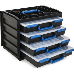 HBM 5 Delige Draagbare Assortimentsdoos, Assortimentskoffer Deluxe