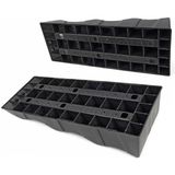 HBM - 3000 Kg Oprijbokken Set - Oprijbokken - 610 x 210 x 120 mm