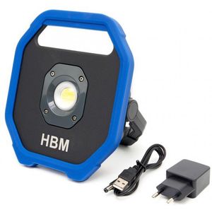 HBM Professionele COB LED Bouwlamp Met 2 Standen 350 – 1100 Lumen