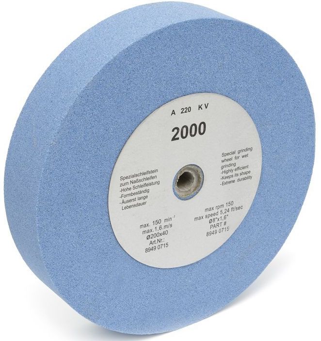 HBM - Slijpsteen - 200 mm - Voor De Variabele Universele Gereedschapslijpmachine