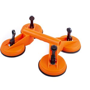 Glasdrager / Zuignap met 4 Koppen En 150 Kg Draagcapaciteit