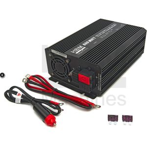 HBM Professionele 12 Volt – 230 Volt Zuivere Sinus Spanningsomvormers
