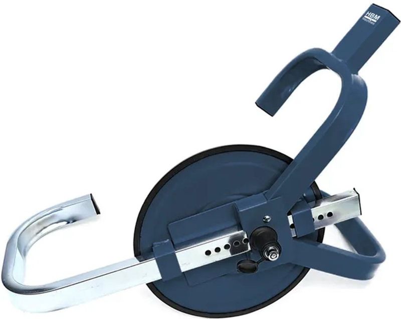 Universele Verstelbare Wielklem Met Slot 13 inch tm 17 inch wielen