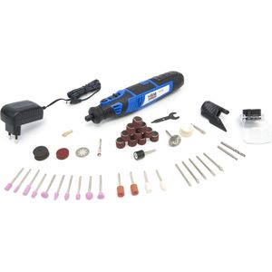 8 Volt Multitool op Accu Inclusief 58 Accessoires en 5 Snelheden