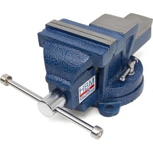 Profi 100 mm Bankschroef met draaibaar onderstel