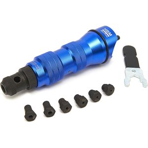 HBM - Professionele Popnageltang - Blauw/Zwart - Kunststof