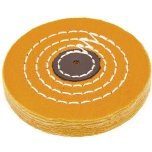 HBM Polijstschijf Geel 100 mm