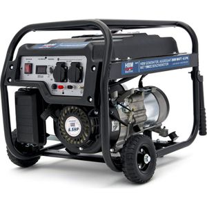 HBM 2600 Watt Generator, Aggregaat Met 196cc Benzinemotor, 230V / 12V