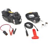 Electrische 12 Volt 3 Ton Autokrik Met LED Verlichting Inclusief Slagmoersleute Volt in Hand