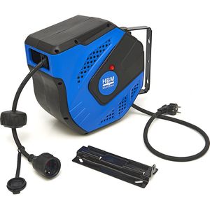 24 Meter Professionele 3x2,5mm Automatische Stroomhaspel / Kabelhaspel