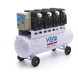 Professionele Low Noise Compressor - 120 Liter - 400 Liter Per Minuut - Olieloos