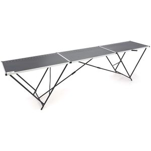 HBM Aluminium Opvouwbare Behangtafel 300 x 60 x 77 cm.