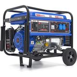 HBM 5500 Watt Generator, Aggregaat Met 420 cc Benzinemotor 2 x 230 V