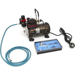 HBM Airbrush Compressor Set 110 Watt