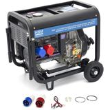 HBM0W Generator met 418 cc diesel Motor, 400V/230V/12V