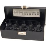 HBM 10 Delige Professionele ½” Krachtdoppenset Torx T20-T70