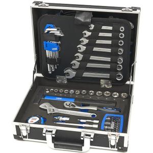 HBM - 82 Delige Gereedschapskoffer - Gereedschapsset met EVA Inlay