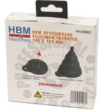 HBM opvouwbare siliconen trechter 105 x 145 mm