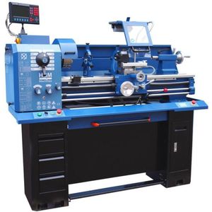 HBM - Professionele Metaaldraaibank - 330x1000 - LCD Digitaal Uitleessysteem - 400V