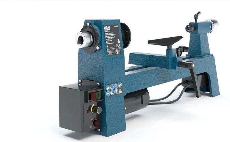 HBM - Variabele Houtdraaibank - 300 x 200 mm