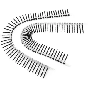 ForgeFix Gipsplaatschroeven – Grof Draad 3,5x42mm, Zwart Gefosfateerd, Doos 200 Stuks
