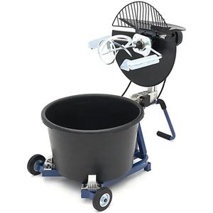Betonmixer, 2100 W, elektrische mortelroerder, voegenmixer, instelbare M14-roerder, adapter voor het mengen van verf, droge wandslijm, cementmodder, beton, mortel, voeding enz