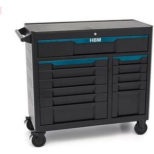 Sibel Secret Werkwagen Zwart/Cremewit