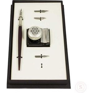 Elegante Kroontjespen Kalligrafieset