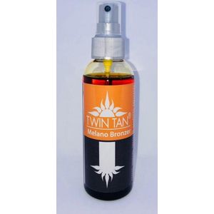 Twin Tan 2 fasen Melano Bronzer zonnebankcrème bruinversneller 150 ml