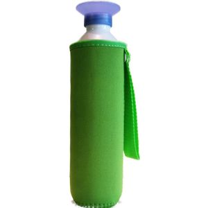 Koelhoud - warmhoud hoes voor de DOP perfles- APPEL GROEN - flessen koelhouder