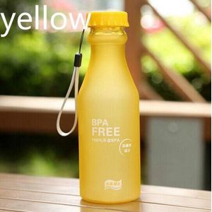 2 st. BPA vrije sport waterfles - geel