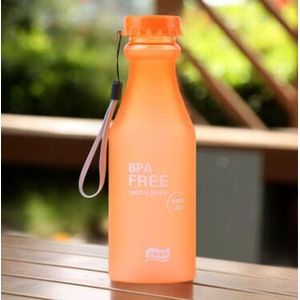 2 st. BPA vrije sport waterfles - Oranje