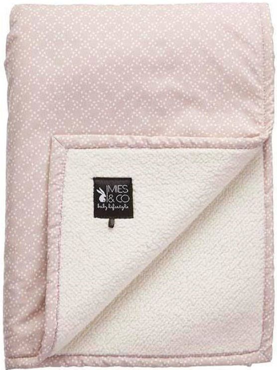 Mies & Co - Babydeken - Zachtroze - Wild Child Print - TOG-waarde 1.9