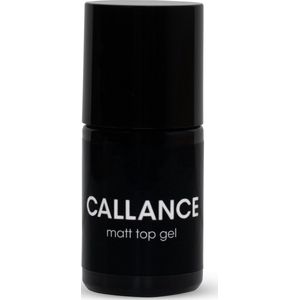 Callance Matt Top Gel, UV / LED Matte Topcoat 15ml - mat top coat - gel - acryl - acrylgel - polygel - gelpolish - gellak - polish - nagels - nagel - manicure - nagelverzorging - nagelstyliste - nagelstylist