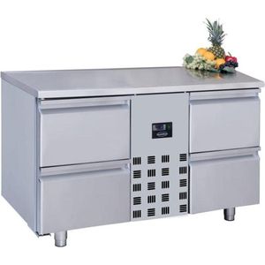 Professionele Koelwerkbank | 4 laden | Mono Block | Pro Line | Combisteel | 7489.5375 | Horeca