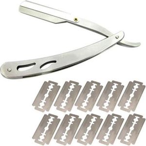 Klassiek - Open Scheermes - RVS Roestvrij Staal - Voor Ultieme Scheerervaring