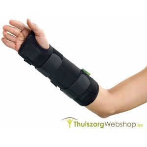 D-Ring polsbrace : Lengte: KORT, Polsomtrek: Medium (16-18 cm), Linker/rechterhand: Rechterhand