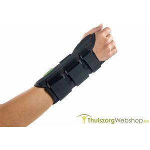 D-Ring polsbrace : Lengte: KORT, Polsomtrek: Large (18-20 cm), Linker/rechterhand: Linkerhand