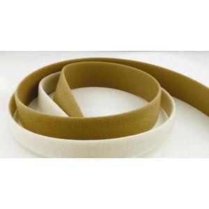 Foamband : 2,5 cm breed wit - rol van 23 m