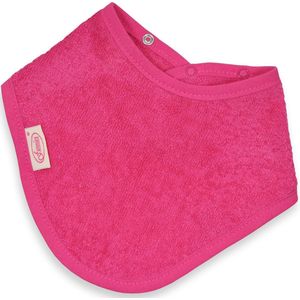 Funnies Bandana Slabber Junior 38 Cm Katoen Fuchsia