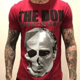 The Don Skull - Rhinestone T-shirt - Navy