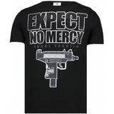 Glory Martial - Rhinestone T-shirt - Zwart