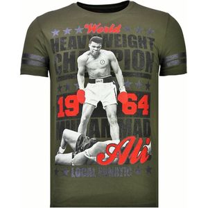 Greatest Of All Time - Ali T-shirt - Khaki