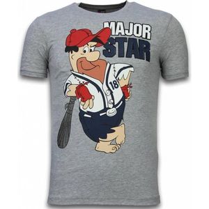 Mascherano Major Star - T-shirt - Grijs - Maten: