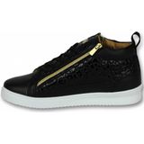 Cash Money Schoenen sneaker croc black gold