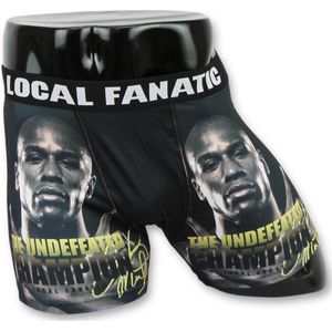 Local Fanatic - Floyd Mayweather - Boxershort - Kleur: Zie Afbeelding - Materiaal: 93% Polyester, 7% Lycra