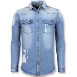 Enos - Spijkerjasje - Denim - Shirt