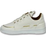 Heren Sneakers Hoog - Mannen Schoenen Luxury White Black - CMS71 - Wit